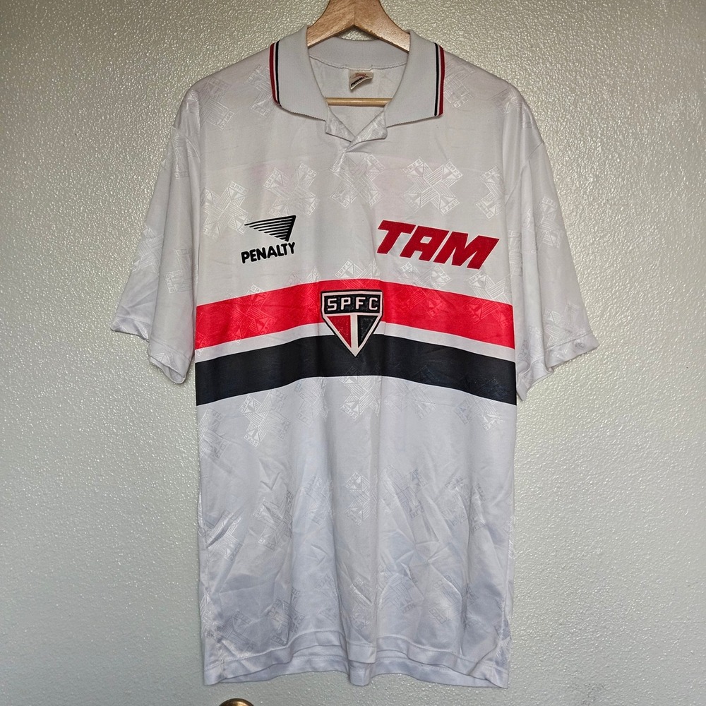 Vintage Sao Paulo FC Penalty TAM Jersey Mens‎